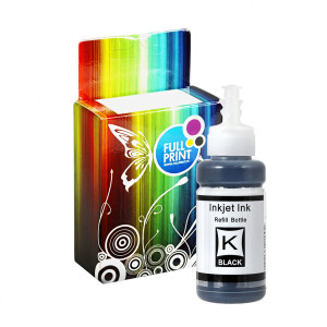 Tusz Zgodny z 664 (T66414A) Zamiennik czarny - 70ml - do EPSON L 120, 565, 300, 220, 310