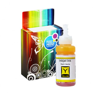 Tusz Zgodny z 664 (T66444A) Zamiennik żółty - 70ml - do EPSON L 120, 655, 565, 300, 220