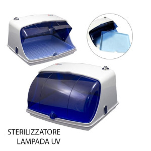 MELCAP STERILIZZATORE UV PER BARBIERE PARRUCCHIERE ESTETISTA CENTRO ESTETICO CUPOLINO