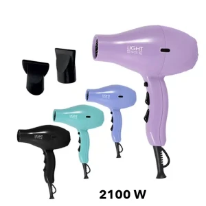 MELCAP PHON ASCIUGACAPELLI 2100 WATT PER CAPELLI PROFESSIONALE LIGHT 545C colorato Fucsia