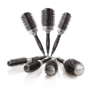 PRO GRIP Spazzole Termiche TOURMALINE Ultralleggere – Styling Professionale con Comfort Estremo 43 mm