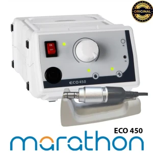 MARATHON Micromotore Pedicure ECO 450 Fresa podologica con SDE-M40Es Con Contrangolo