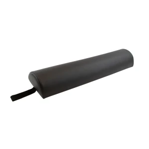 Cuscino Posturale Cilindrico per Massaggiatori e Fisioterapisti – Rivestimento in PU Nero
