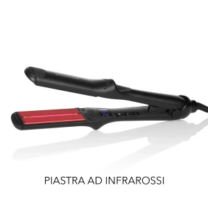 XANITALIA INFRARED KERATIN PRO – Piastra Professionale in Ceramica Tourmalina con Infrarossi e Micro-Vibrazione