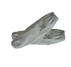 Manichette in pelle crosta con elastici