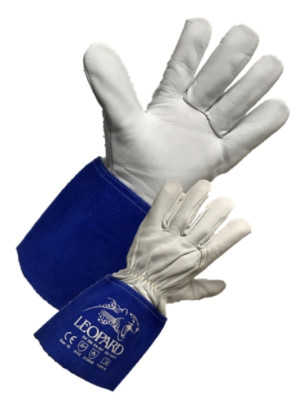 Guanti Tig Premium in pelle fiore