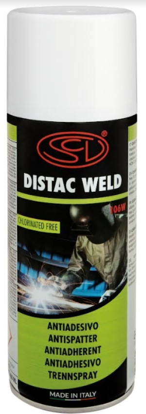 SILICONI commerciale Spa Spray Antiadesivo DISTAC WELD 500ML