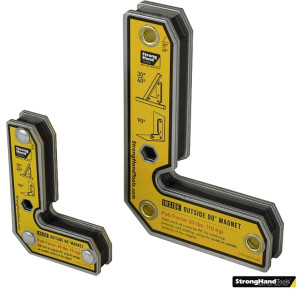 Stronghand Tools Kit 2 posizionatori magnetici 9 e 15kg