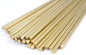 Bacchette d'apporto Tig Ottone, 1kg, 2mm