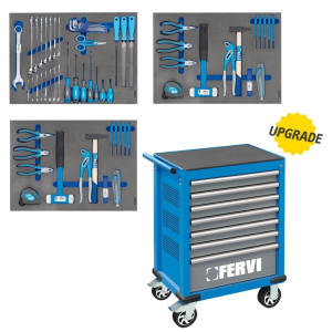 FERVI CARRELLO C960/CC03 COMPLETO DI UTENSILI