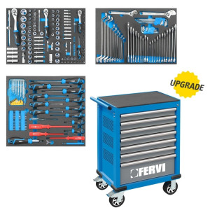 FERVI CARRELLO C960C3C COMPLETO DI UTENSILI
