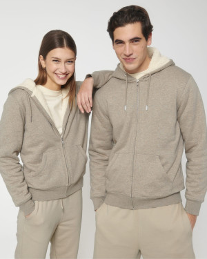 Bluza Stanley/Stella Hygger Sherpa - piaskowy melanż