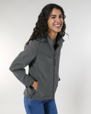 Kurtka softshell damska Stanley/Stella Navigator - antracyt