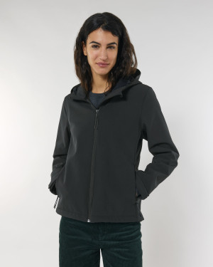 Kurtka softshell damska Stanley/Stella Discoverer - czarna