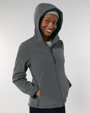 Kurtka softshell damska Stanley/Stella Discoverer - antracyt
