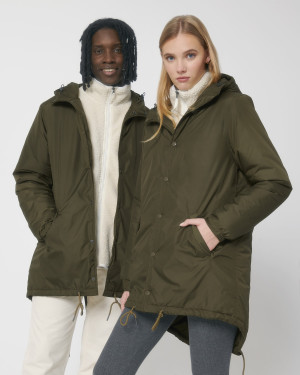 Kurtka Stanley/Stella Padded Parker - brytyjski khaki
