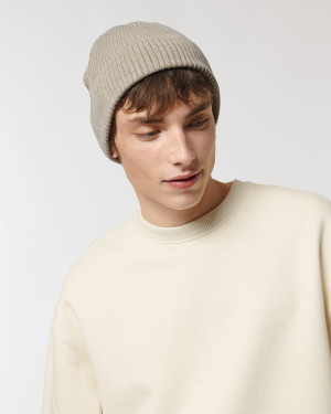 Czapka Stanley/Stella Fisherman Beanie - piaskowy melanż