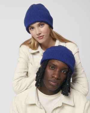 Czapka Stanley/Stella Fisherman Beanie - roboczy niebieski