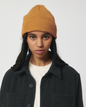 Czapka Stanley/Stella Fisherman Beanie - ciepły karmel