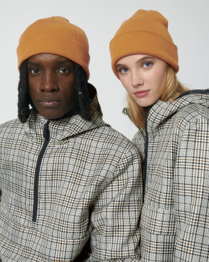 Czapka Stanley/Stella Rib Beanie - ciepły karmel