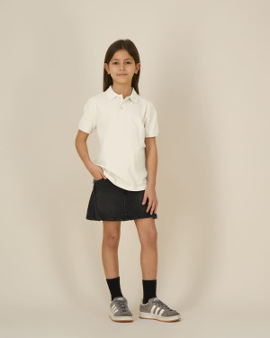 Koszulka polo dziecięca Stanley/Stella Mini Sprinter - naturalny