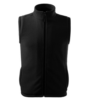 Kamizelka polarowa unisex Rimeck Next - czarna