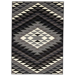 Unamourdetapis Tapis chambre tissé motif géométrique LYN49 APACHE