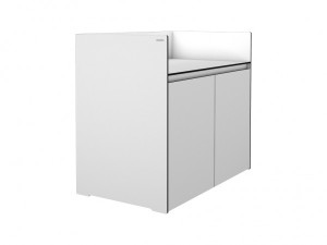 Grillschrank OSKAAR 2-türig, weiß