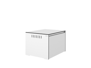 Auflagenbox MAATZE, weiß