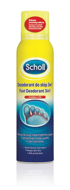 Scholl Dezodorant do stóp 3 w 1 150 ml