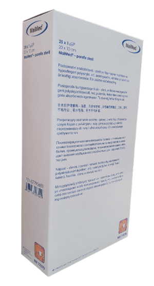 Porefix Jałowe plastry pooperacyjne 10x20 cm 25 sztuk Maimed