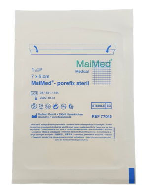 Porefix Jałowy plaster pooperacyjny 5x7 cm 1 sztuka Maimed