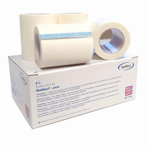 Przylepce włókninowe hypoalergiczne 5 cm x 9,1 m Pore 6 sztuk maimed