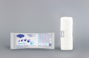 Opaska elastyczna uciskowa z zapinką 8 cm x 4 m Biomar 1 sztuka