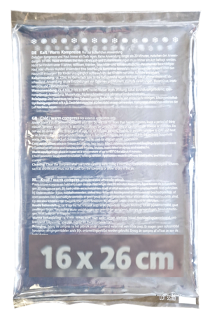 Okład żelowy ciepło-zimno 16x26 cm