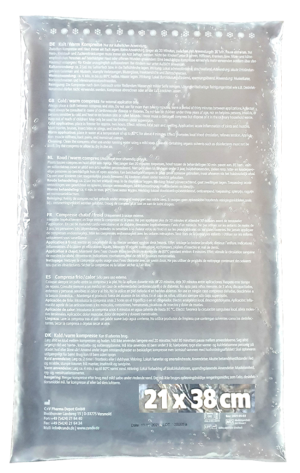 Okład żelowy ciepło zimno 21 x 38 cm