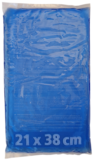 Okład żelowy ciepło zimno 21 x 38 cm niebieski