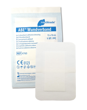 Opatrunek plaster pooperacyjny jałowy ABEfix 10x15 cm 1 sztuka Meditrade