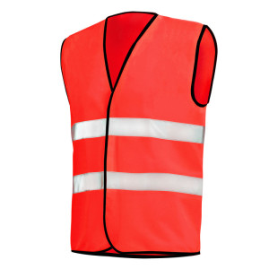 Gilet haute visibilité rouge classe 2 HOMER Cepovett