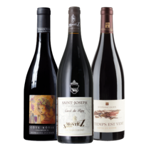 Vinatis Weinpaket - Montez - Pichat - Ogier - 3 Fl.