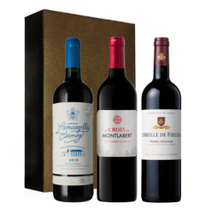 Vinatis Wein Geschenkset - Bordeaux Zweitweine - 3 Fl.