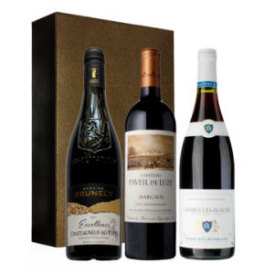 Vinatis Wein-Geschenkset - Guide Hachette - Prestige - 3 Fl.