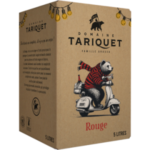 Domaine Tariquet - BIB 5L Rouge jahrgangslos (NV) - Côtes de Gascogne - Rotwein - 5L