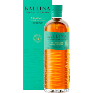 Ballina Whiskey Whisky - Ballina Triarach - Triple distilled - Etui