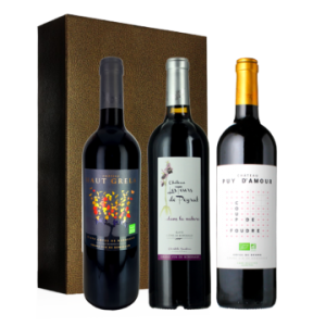 Vinatis Wein Geschenkset - Bordeaux Biowein -3 Fl.
