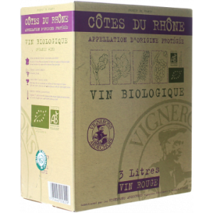 Vignerons Ardéchois - CDR Bio - Côtes du Rhône - Rotwein - 3L