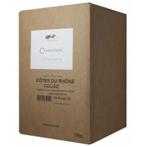 Domaine Chantepierre - Côtes du Rhône NV - Côtes du Rhône - Rotwein - 5L