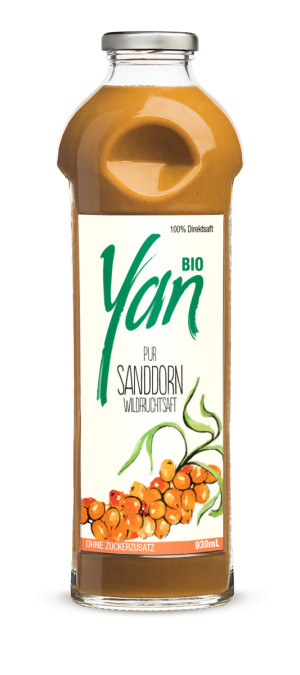 Sok z rokitnika BIO 930 ml YAN