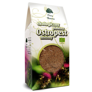 Ostropest Plamisty mielony EKO 200 g Dary Natury