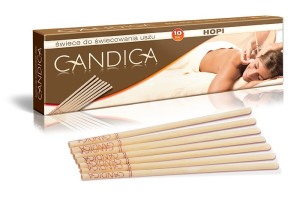 Świece Konchy Candica 5 par/opakowanie Aura Herbals